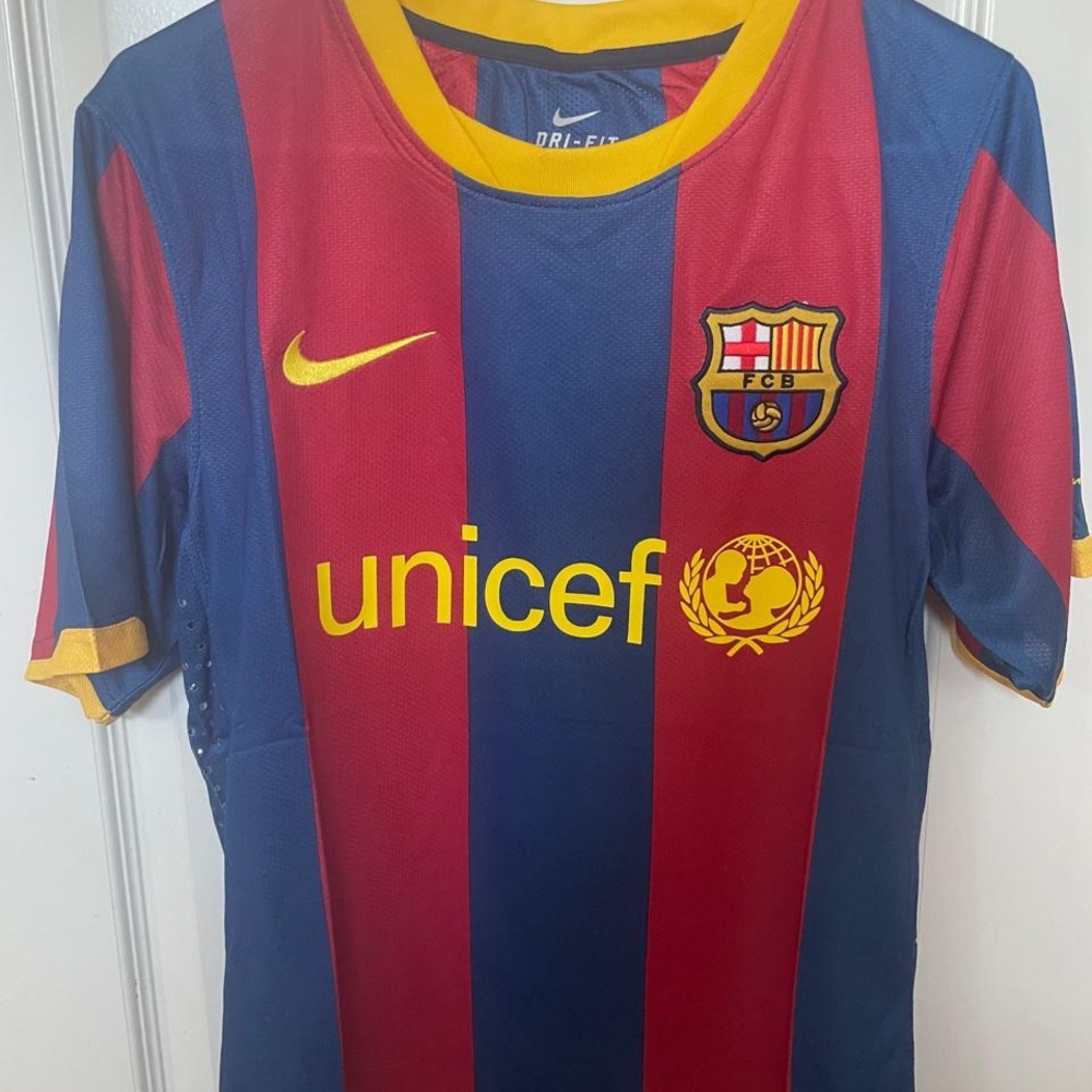 FC Barcelona 2010-11 Home Jersey size L